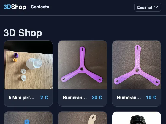 Tienda de impresión 3d